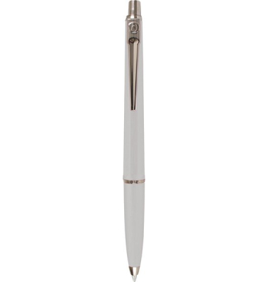 Kugelschreiber EPOCA P, Schaft weiß, Kunststoff, Mine 1,0 mm