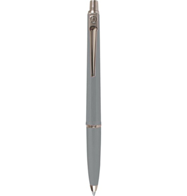 Kugelschreiber EPOCA P, Schaft hellgrau, Kunststoff, Mine 1,0 mm