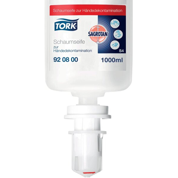 7322541753164 - Schaumseife Sagrotan Tork S4 zur Händedekontamination parfümfrei 1000 ml 7322541753164 Essity