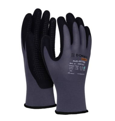 Arbeitshandschuhe, grau/schwarz, Gr&ouml;&szlig;e XL - 10