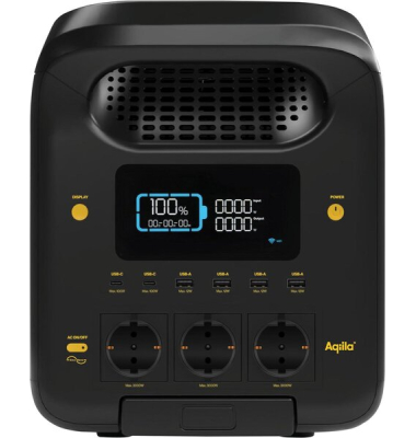 Heimspeicher POWERBIRD S3000V2PBI162, schwarz, 2560 Wh