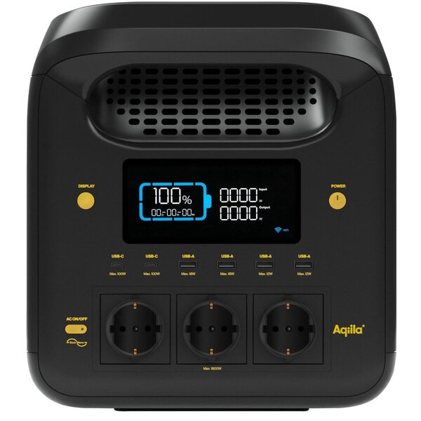 8716778935476 - POWERBIRD 1800 W Power Station für Kühlschränke Werkzeug etc 8716778935476 Aqiila