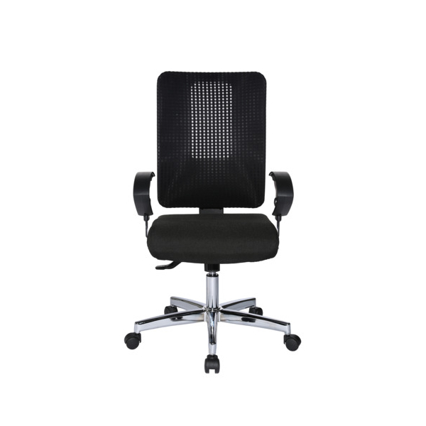 Topstar Drehstuhl mit AL OPEN XT chrom  schwarz 4067976033711 Topstar