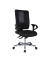 Drehstuhl mit AL OPEN XT chrom  schwarz