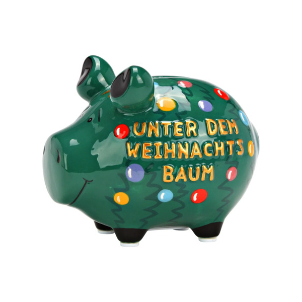 3 Stück KCG Spardose Schwein (klein) 10044520 , Unter dem Weihnachtsbaum 4007698706418 KCG