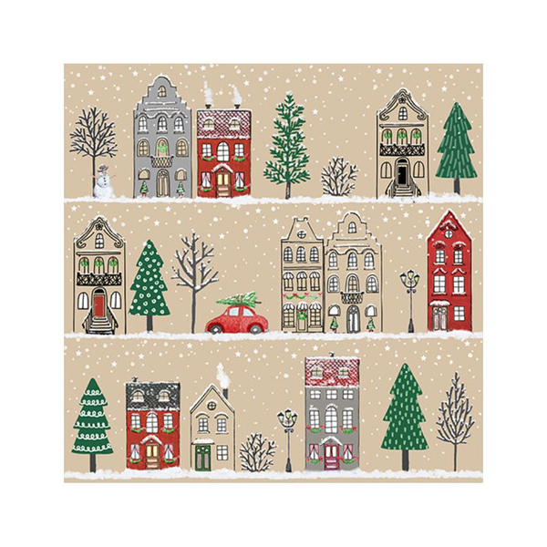 4014995744951 - Weihnachtlicher Zelltuchserviette 33x33cm 4014995744951 ATELIER 4014995744951 - Weihnachtlicher Zelltuchserviette 33x33cm 4014995744951 ATELIER