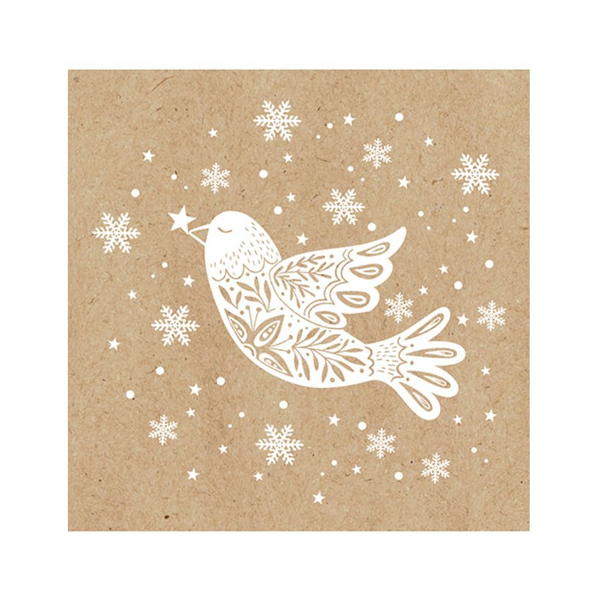 4014995744968 - Weihnachtlicher Zelltuchserviette 33x33cm 4014995744968 ATELIER 4014995744968 - Weihnachtlicher Zelltuchserviette 33x33cm 4014995744968 ATELIER