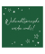 Weihnachtlicher Zelltuchserviette 33x33cm Spruch