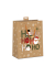 Weihnachtlicher Geschenktragetasche Kind naturbunt