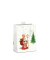 Weihnachtlicher Geschenktragetasche Nikolaus weiß
