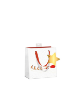 Weihnachtlicher Geschenktragetasche Schlitten wsro