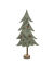 Weihnachtlicher  Baum rotgrün