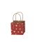 Geschenktasche 671013010449, Weihnachten, mit Tragehenkel, Sterne, 10,5cm x 10,5cm