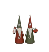 Weihnachtsmann Eisen rot-grün sortiert