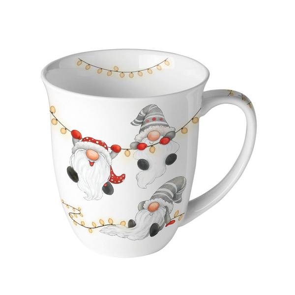 8712159210200 - Weihnachtlicher Kaffeebecher 04l Wichtel 8712159210200 Ambiente