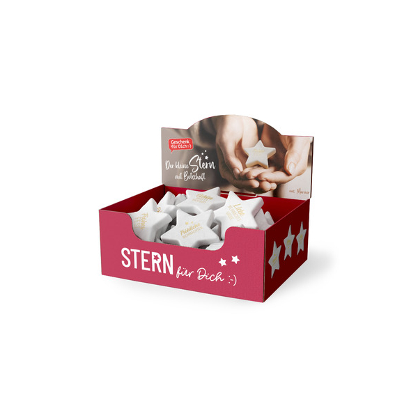 24 Stück LA VIDA Handschmeichler Stern sortiert 4027268354320 LA VIDA