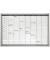 Wochenplaner CC 92 x 62,5 cm (B x H) Aluminium weiß