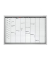 Wochenplaner CC 92 x 62,5 cm (B x H) Aluminium weiß