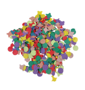 Konfetti Papier bunt