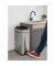 Tretabfalleimer MAULwing, 40 Liter, EdelstahlTragegriff Deckel Einsatz Griffrand