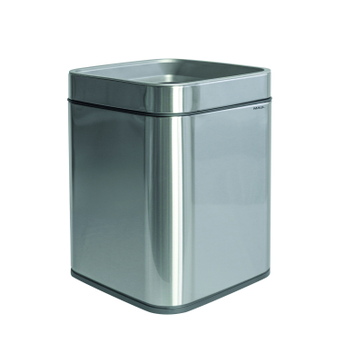 Abfallbehälter MAULprime 15l edelstahl