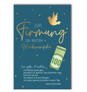 Firmungskarte Geldschein