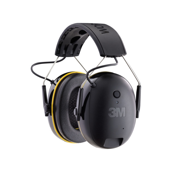 3M Kapselgehörschutz Akku+Bluetooth schwarz 4064035187965 3M