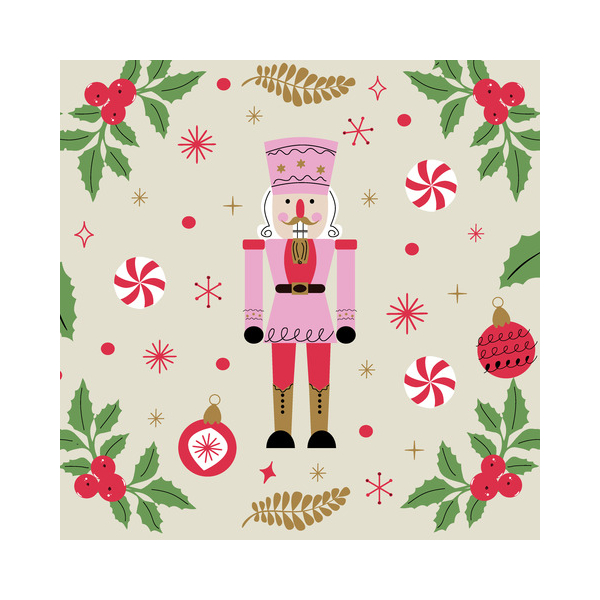 7321012108236 - Weihnachtlicher Zelltuchserviette 33x33cm 7321012108236 Paper+Design 7321012108236 - Weihnachtlicher Zelltuchserviette 33x33cm 7321012108236 Paper+Design