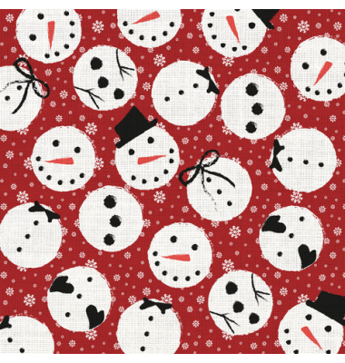 Weihnachtlicher Zelltuchserviette 33x33cm Kind