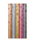 Geschenkpapier 33053 575242, Simmering Stars, 70cm x 1,5m, bunt/sortiert