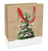 Weihnachtlicher Geschenktragetasche  Baum