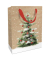 Geschenktasche 1683-24098/PBS, Weihnachten, Schleifenband, 3 Motive sortiert, 26cm x 36cm