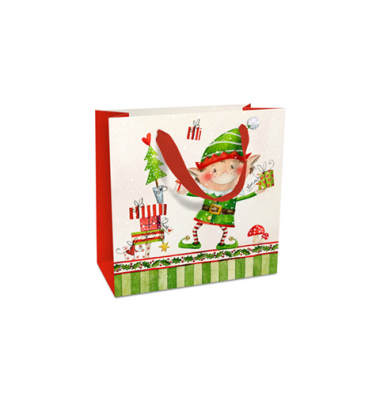 Geschenktasche 1645-25501, allgemein, mit Trageband, Kind Alfred, 17cm x 18cm