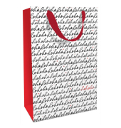 Weihnachtlicher Geschenktragetasche Hohoho wsrot
