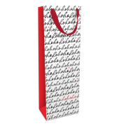 Geschenktasche 1684-25509, Weihnachten, mit Trageband, Hohoho, 12cm x 36cm