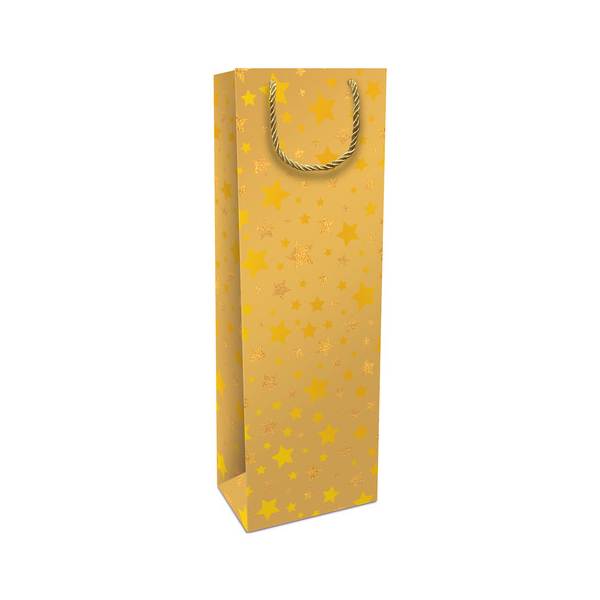 8 Stück Braun und Company Geschenktasche 1694-25609, Sternchen, 120mm x 360mm 4014995844750 Braun und Company