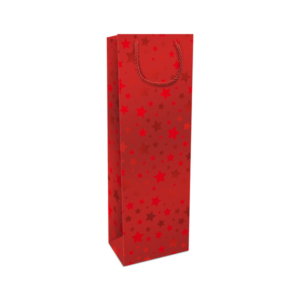 8 Stück Braun und Company Geschenktasche 1694-25610, Sternchen, 120mm x 360mm 4014995844798 Braun und Company