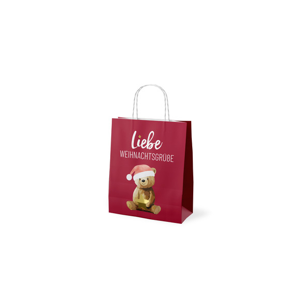 12 Stück LA VIDA Geschenktasche 991161, Liebe Weihnachtsgrüße, 200mm x 240mm 4027268351909 LA VIDA