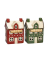 Windlicht 652181000994 Haus farbig sortiert 17,5x10x19,5cm 