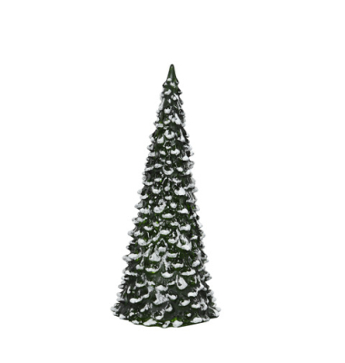 Weihnachtsbaum Acryl grün-weiß