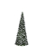 Weihnachtsbaum Acryl grün-weiß