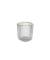Windlicht Glas klar gold