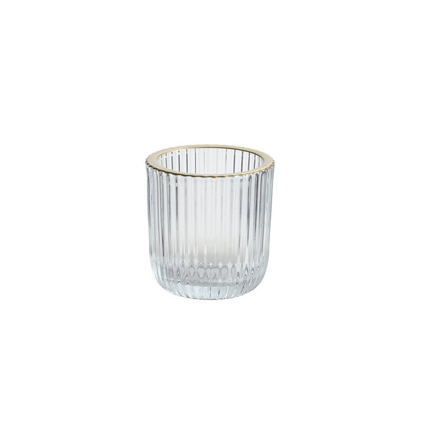 12 Stück Alpedia Windlicht 670179009177 Windlicht gold 9,5x9cm  4060706217252 Alpedia