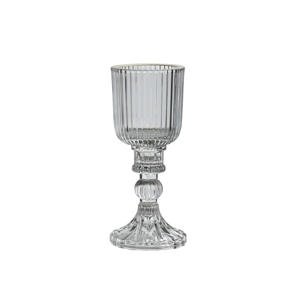 12 Stück Alpedia Windlicht 670180000177 transparent 8x18cm  4060706217269 Alpedia