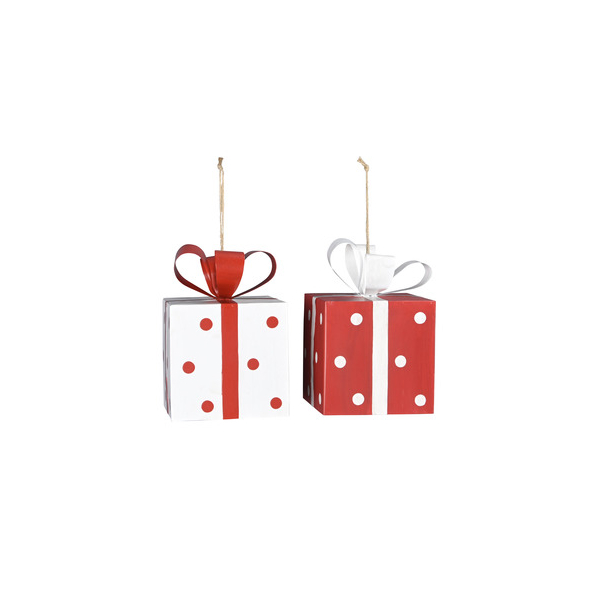4 Stück Alpedia Weihnachtlicher  Behang Geschenk sortiert 4060706221167 Alpedia
