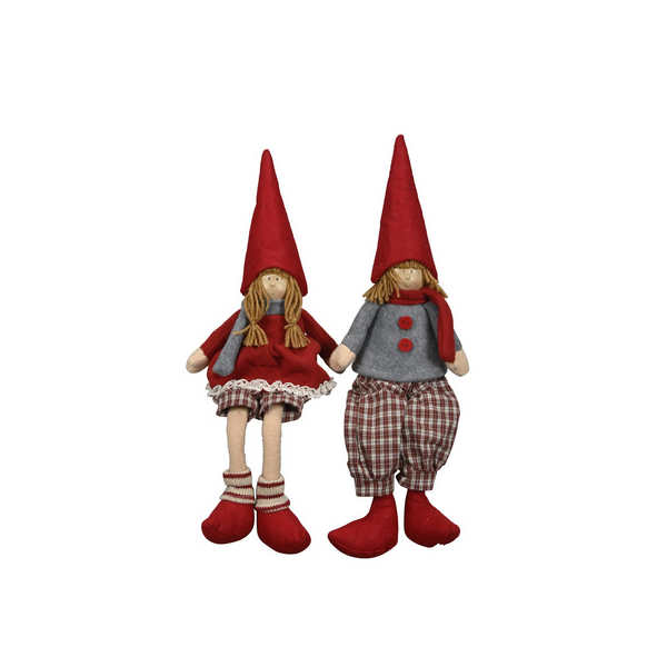 2 Stück Alpedia Weihnachtlicher Figur Kantenhocker sortiert 4060706232965 Alpedia