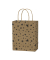 Geschenktasche 671009025833, Weihnachten, mit Tragehenkel, Sterne, 25cm x 20cm