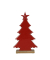 Weihnachtlicher  Baum rot