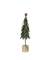 Weihnachtlicher Deko Tanne Eisen grün rot