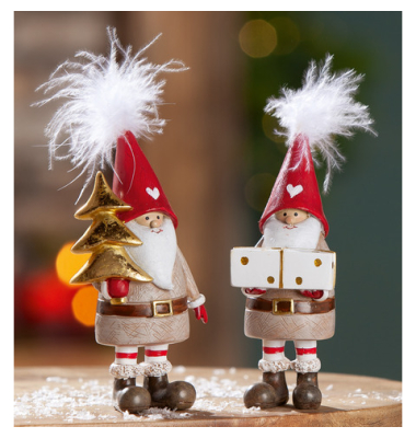 Weihnachtlicher Figur Pico braun sortiert